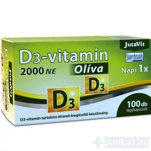 JutaVit D3 2000 NE Oliva lágy kapszula 100x
