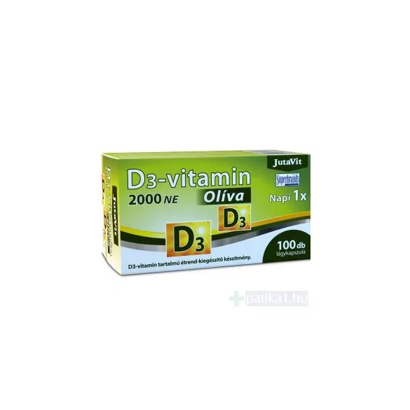 JutaVit D3 2000 NE Oliva lágy kapszula 100x