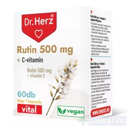 Dr. Herz Rutin 500 mg + C-vitamin kapszula 60x