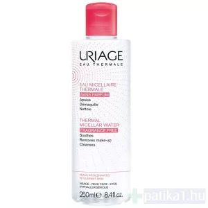 Uriage MICELLÁS ARC- ÉS SMINKLEMOSÓ TERMÁLVÍZZEL - Érzékeny, kipirosodó bőrre 250 ml