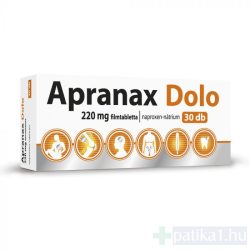 Apranax Dolo 220 mg filmtabletta 30x