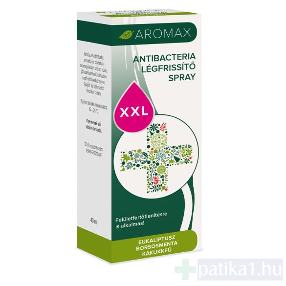 Aromax Antibacteria Eukaliptusz-borsmenta-kakukkfű XXL 40 ml