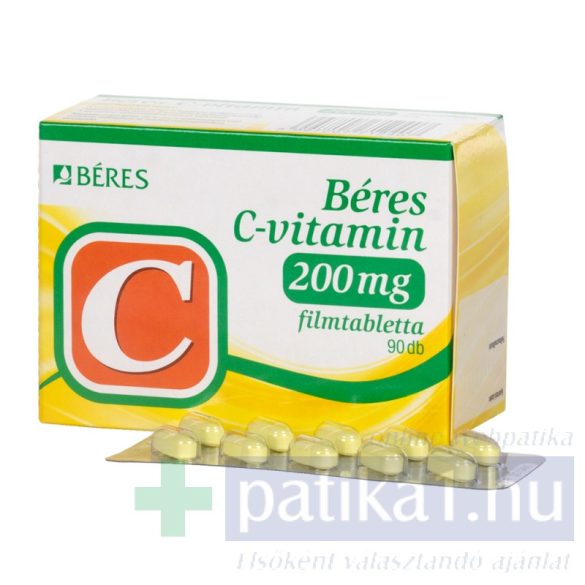 Béres C-vitamin 200 mg filmtabletta 90 db