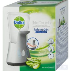   Dettol érintés nélküli kézmosó készülék + Aloe Vera szappan 250 ml csomag