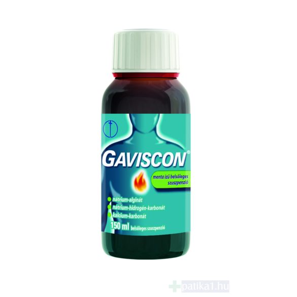 Gaviscon menta ízű belsőleges szuszpenzió 150 ml