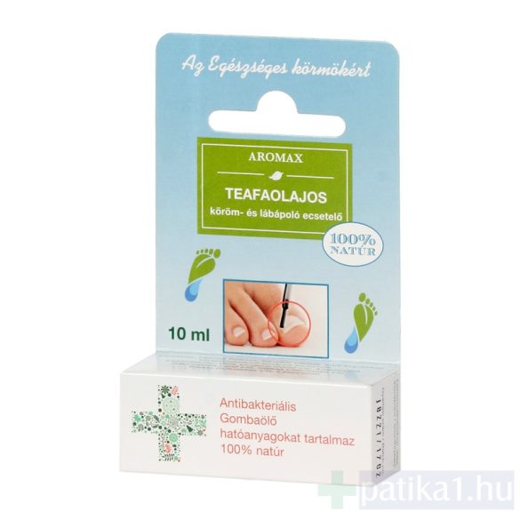 Aromax teafaolajos köröm és lábápoló ecsetelő 10 ml