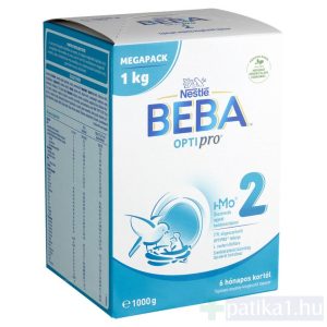 Beba Optipro/Pro 2 anyatej-kiegészítő tápszer 2x500 g MEGAPACK