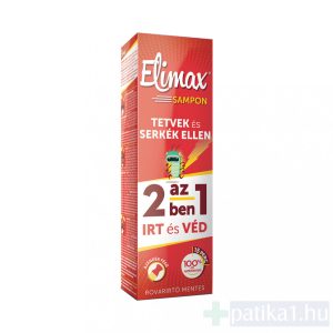 Elimax sampon tetű írtó riasztó + fésű 100 ml