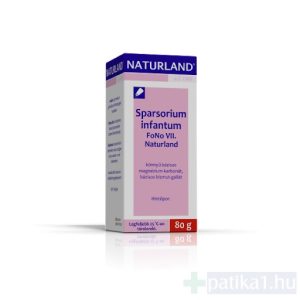 Sparsorium Infantum FoNo VII. Naturland 80g