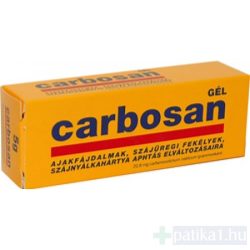 Carbosan szájnyálkahártyán alkalmazott gél 5 g 