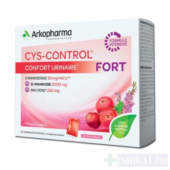 Cys Control Forte D-mannóz + bifido étrendkiegészítő por 15x