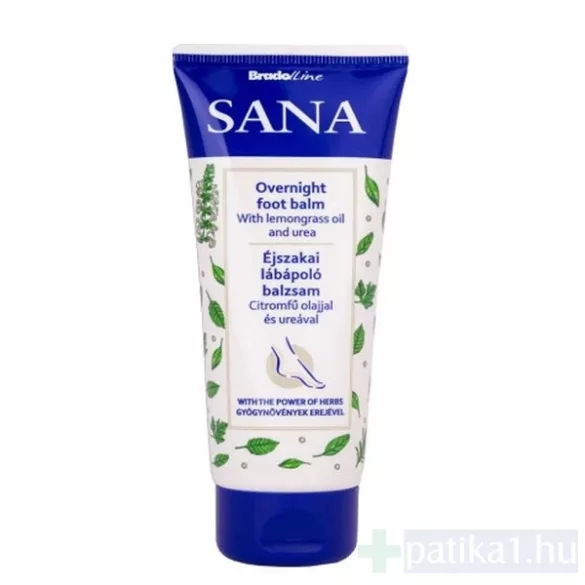 SANA éjszakai lábápoló balzsam 100 ml