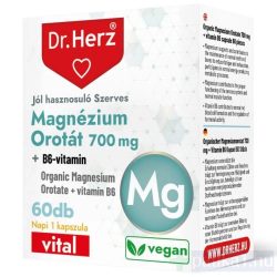 Dr. Herz Magnézium Orotát + B6-vitamin kapszula 60x