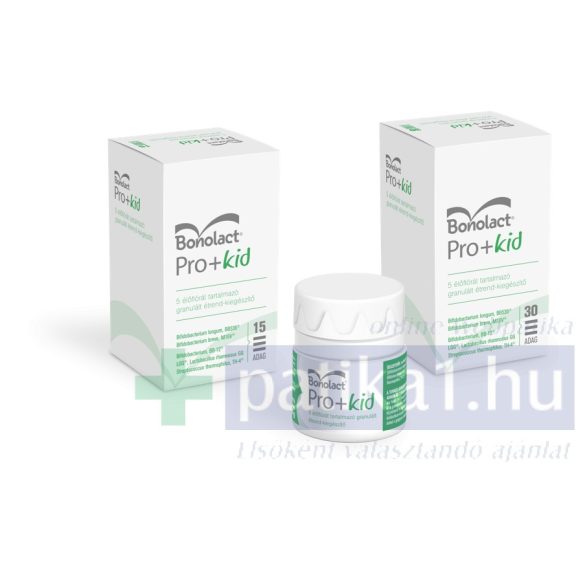 Bonolact Pro + Kid granulátum étrendkiegészítő 15 g 