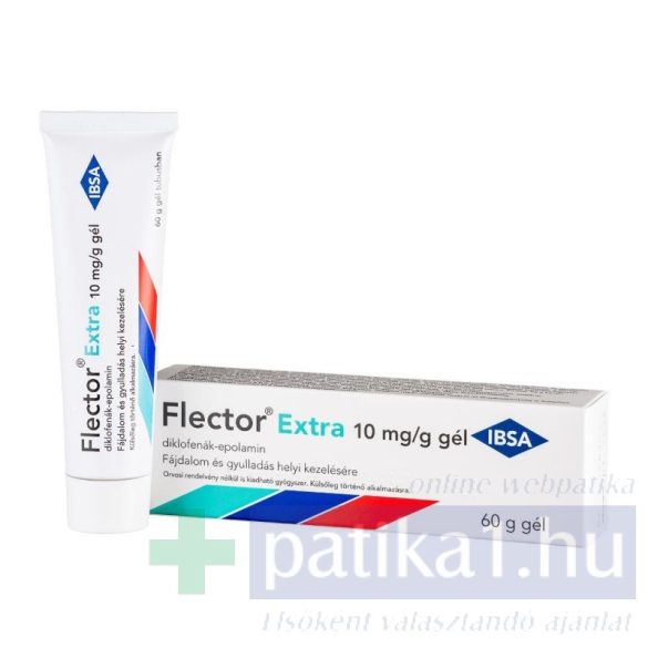 Flector Extra 10 mg/g gél 60 g 
