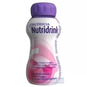 Nutricia Nutridrink Eper ízű 24x200ml