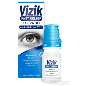 Vizik Fast relief szemcsepp száraz szemre 10 ml