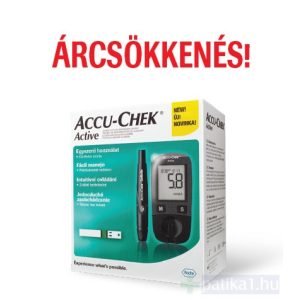 AccuCheck Active Kit vércukorszintmérő készlet (accu chek)