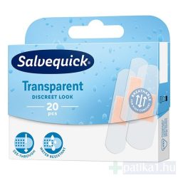 Salvequick sebtapasz átlátszó 20x