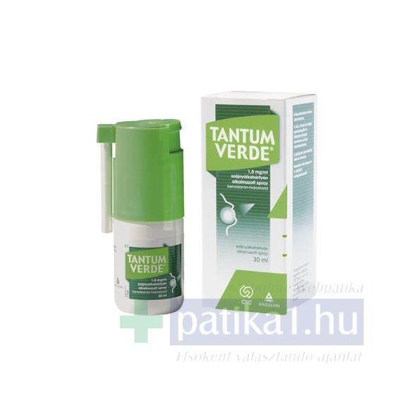 Tantum Verde 1,5 mg/ml szájnyálkahártyán alk. spray 30 ml