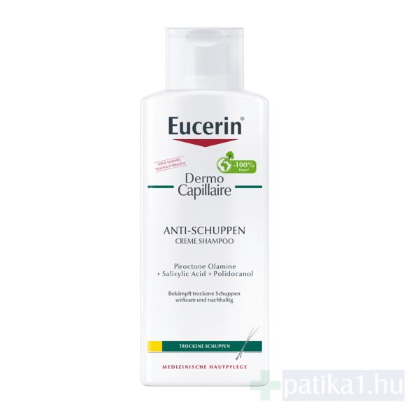 Eucerin DermoCapillaire Korpásodás elleni sampon száraz korpára 250 ml