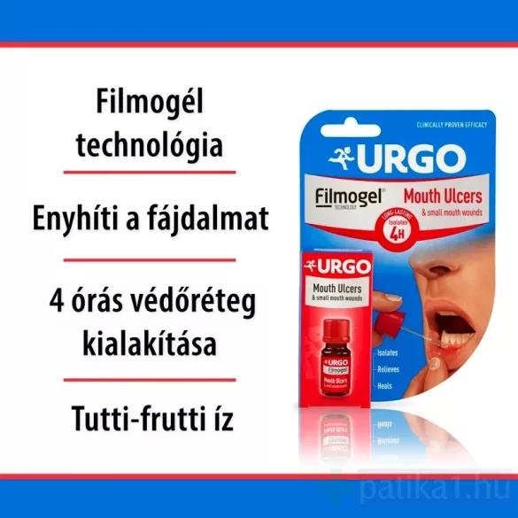 Urgo Filmogel ecsetelő aftára szájsebekre 6 ml