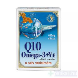 Dr. Chen Q10 koenzim + Omega-3+E-vitamin kapszula 40x