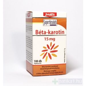 Jutavit Béta-karotin 15 mg kapszula 100x