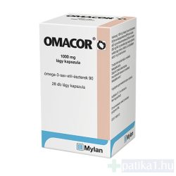 Omacor 1000 mg lágykapszula  28x