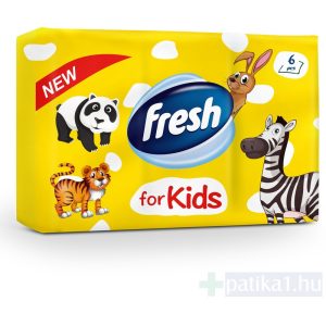 Fresh illatos papírzsebkendő 6x 10 db for Kids 
