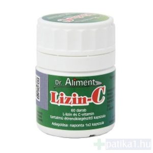 Dr. Aliment Lizin C 580 mg étrend-kiegészítő kapszula 60x