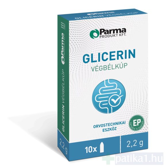 Parma Glicerin végbélkúp 10x2,2 g