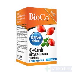 BioCo C + Cink Retard C-vitamin 1000 mg 60 db