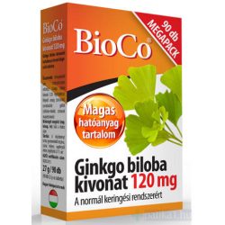 BioCo Ginkgo kivonat 120 mg tabletta 90x