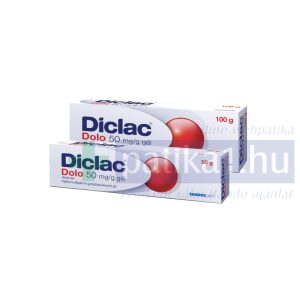 Diclac Dolo 50 mg/g gél 50 g