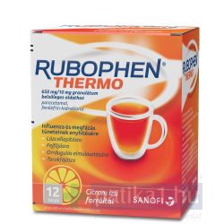   Rubophen Thermo 650/10mg granulátum belsőleges oldathoz citromos 12x