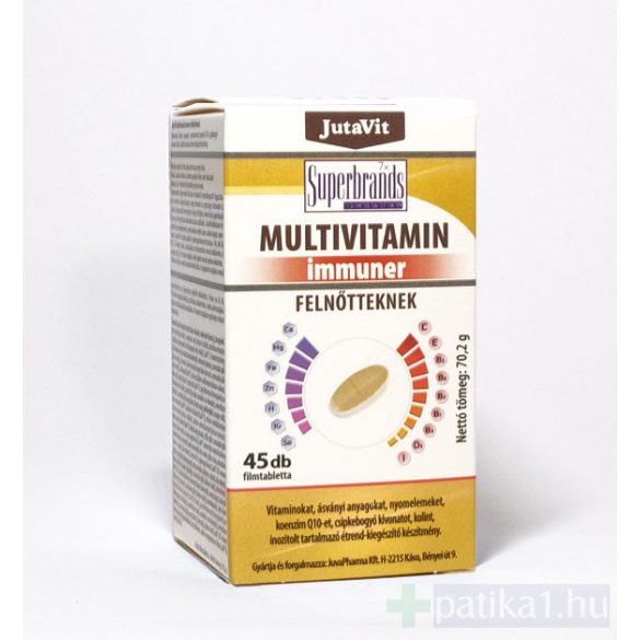 JutaVit Multivitamin Immuner Felnőtteknek – 45x