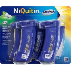 Niquitin Minitab 4 mg préselt szopogató tabletta 5 x 20 db