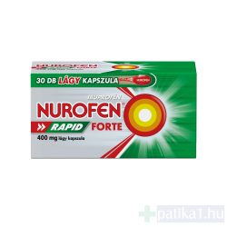 Nurofen Rapid Forte 400 mg lágy kapszula 30 db