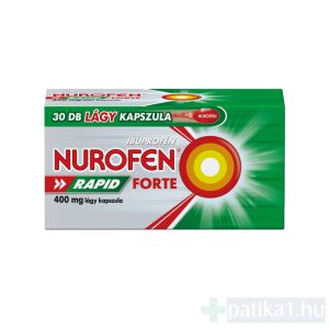 Nurofen Rapid Forte 400 mg lágy kapszula 30x