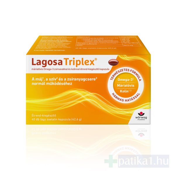 Lagosa Triplex étrendkiegészítő kapszula 40x