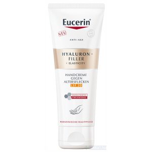 EUCERIN Hyaluron-Filler + Elasticity pigmentfolt halványító bőrfiatalító kézkrém SPF30 75 ml