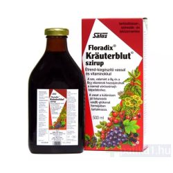Floradix Krauterblut szirup vassal és vitaminokkal 500 ml