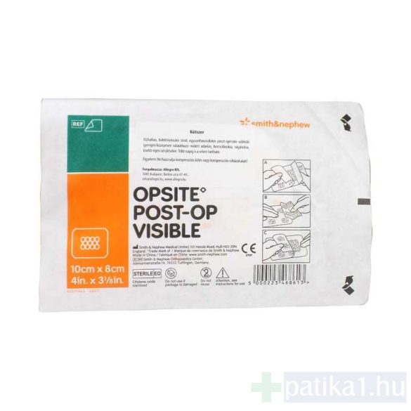 Opsite Post-Op Visible 10 cm x 8 cm 1x